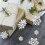 36-Pack White Plastic Hanging Snowflake Ornaments 6