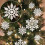 36-Pack White Plastic Hanging Snowflake Ornaments 7