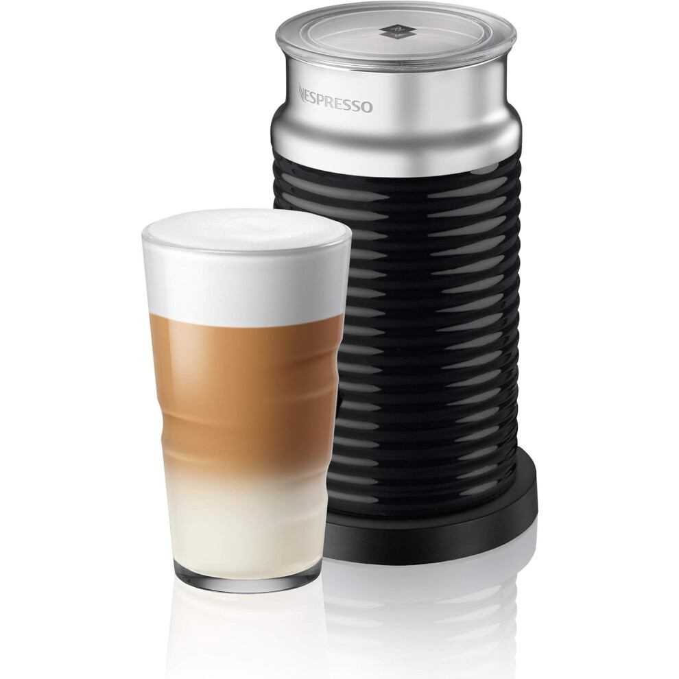 Nespresso Aeroccino 3 Milk Frother, Automatic Hot And Cold Foam For Lattes And Cappuccinos