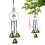 Witch Wind Chime with Pentagram and Triquetra, 26.5 cm 1
