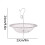 Handcrafted Glass Bird Feeder – Decorative, Weatherproof, 3