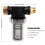 Inline Pressure Washer Water Filter 3/4" with 40/100 Mesh 2