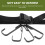 OULII Tree Stand Gear Hook with Strap Set 4