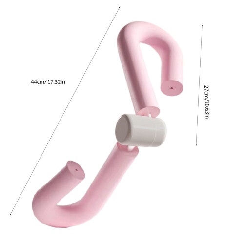 Inner Thigh Exercise Band with Foam Handles 2