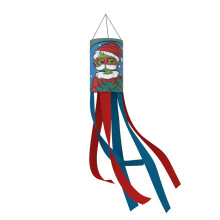 Polyester-Schneemann-Windsackfahne, 100 cm