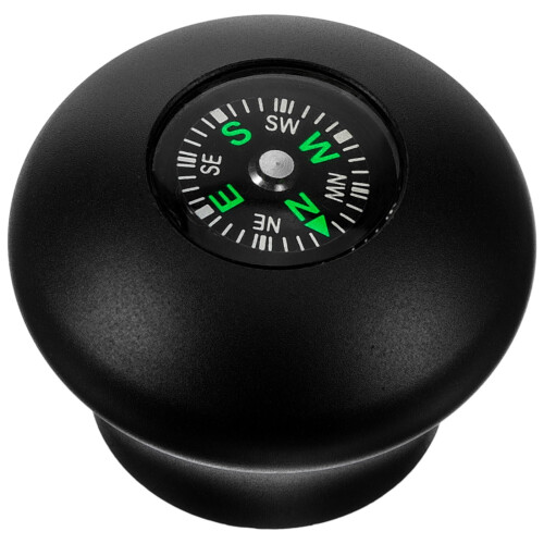 Turstangkompasshette – aluminiumslegering, ergonomisk ball