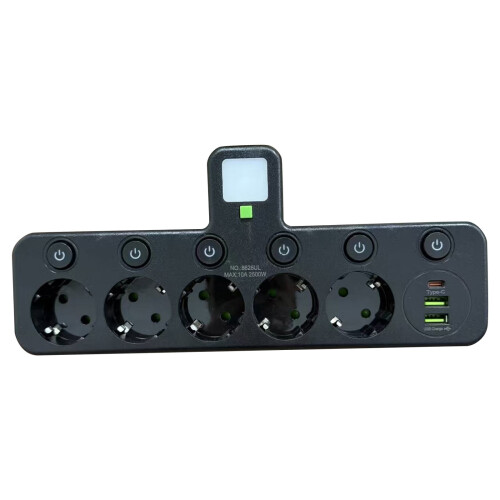 Multipresa Smart Tower con porte USB e individuali