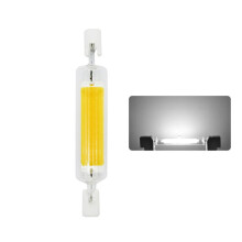 2 Pack R7S LED Bulbs 78mm 118mm 5W Dimmable Warm White