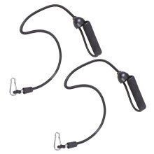 2Pcs High Elastic Stepper Pull Ropes Resistance Band Home Gym Equipment Workout & Exercise Band Hand Grip Rope