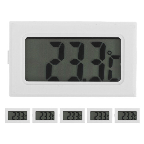 Digital rumstermometer vit 6-pack