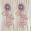 Artificial Flower Curtain Clip Flexible Window Drapery-2 4
