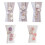 Artificial Flower Curtain Clip Flexible Window Drapery-2 5