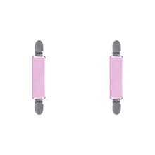 Verstelbare wantenclips voor peuters en volwassenen, roze, 2 stuks