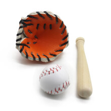Set de recuzită pentru fotografie nou-născuți: Mini bâtă de baseball, minge și