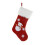 Linen Christmas Stocking with Lights, 47x29cm 1