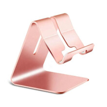 Metal Desktop Phone Holder Stand – Gold, Silver, Pink,