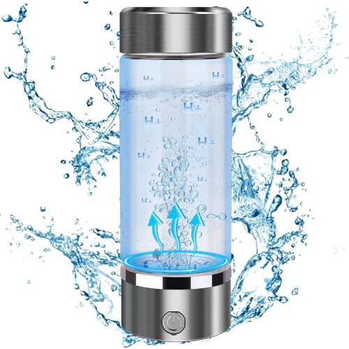 Portable Hydrogen Water Bottle – 500ml Alkaline Ionizer