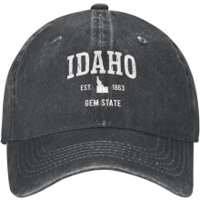 Hüte für Herren, Wanderkappen, Golfkappen für Damen, atmungsaktive Idaho Retro-Kappen