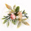 Serviettenring mit Blumenmuster, 3,8 cm, Seide & Stroh 5