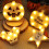 Wooden Halloween LED Light Decorations White 4