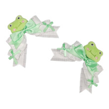 2 Piece Sweet Cute Animal Hair Clip Anime Headdress-frog