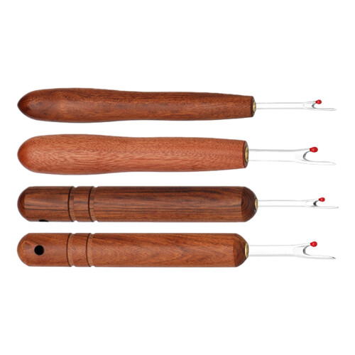 4pcs Professional Ripper Featuring Wood Handle Ensuring Easy