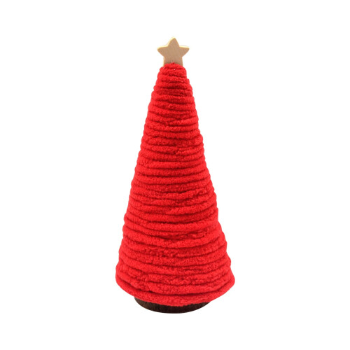 Bohemian Yarn Bottle Brush Christmas Tree – Wool Base, 1