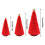 Bohemian Yarn Bottle Brush Christmas Tree – Wool Base, 3