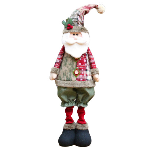 Conjunto de enfeites de Natal com boneco de alce e boneco de neve 1