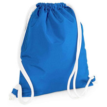 (One Size, Sapphire Blue) Bagbase Icon Drawstring Bag