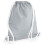 BagBase (One Size, Light Grey) Bagbase Icon Drawstring Bag 1