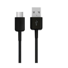 SiGN USB-C-Kabel mit Schnellladefunktion für Samsung Galaxy Modelle, 2,1 A, 1,2 m - Schwarz