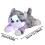 Peluche a forma di cane con luci LED per bambini da 1 a 3 anni. 3