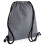 BagBase (One Size, Graphite/Black) Bagbase Icon Drawstring Bag 1
