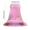 Dome Net Princess Bed Ceiling Mount Foldable Ruffled 3