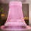 Dome Net Princess Bed Ceiling Mount Foldable Ruffled 5