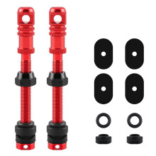 Professional Valves Extension Adapters Light weight-Red 55MM
