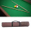 Billiards Cue Storage Pouch Water-Resistant 8-Hole Coffee 2