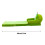 Plush Reclining Kids Sofa Chair, Green 3