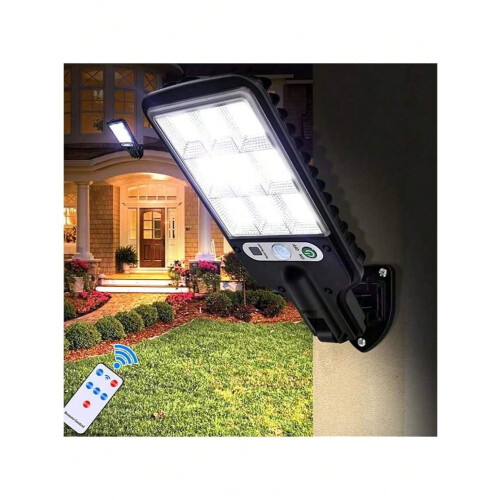 Farola solar exterior resistente al agua con 3 modos de brillo. 1