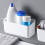 Wall-Mounted Plastic Storage Basket for Kitchen & Bathroom 4
