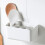 Wall-Mounted Plastic Storage Basket for Kitchen & Bathroom 5