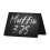 Acrylic Chalkboard Sign Black L/A/Large Shape 1