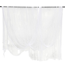 Halloween Creepy Gauze80x200in Black White Red
