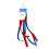 Polyester-Schneemann-Windsackfahne, 100 cm 1