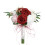 Artificial Rose Wedding Bouquet Set for Bride and 1
