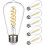 ST19 Edison LED Bulb 4000K Dimmable 6W E26 6-Pack 1