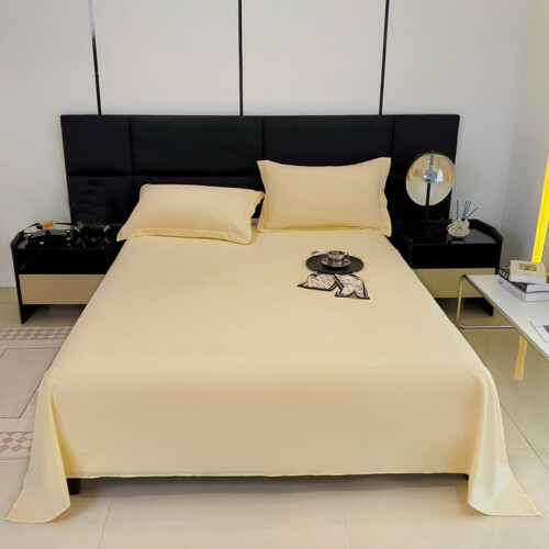 Double-Brushed Polyester Bed Sheet 230x220cm