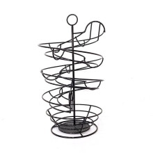 Practical Helical Eggs Rack for Homes Kitchens Feature-Black