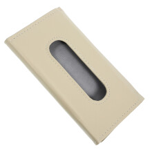 Car Visor Tissue Holder Beige 23x12.5x2.5cm